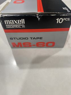 Maxell Studio Tape MS-60