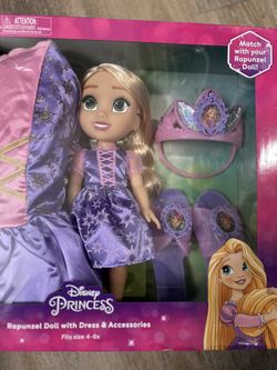 Rapunzel Toddler Doll Set with Child Size Dress