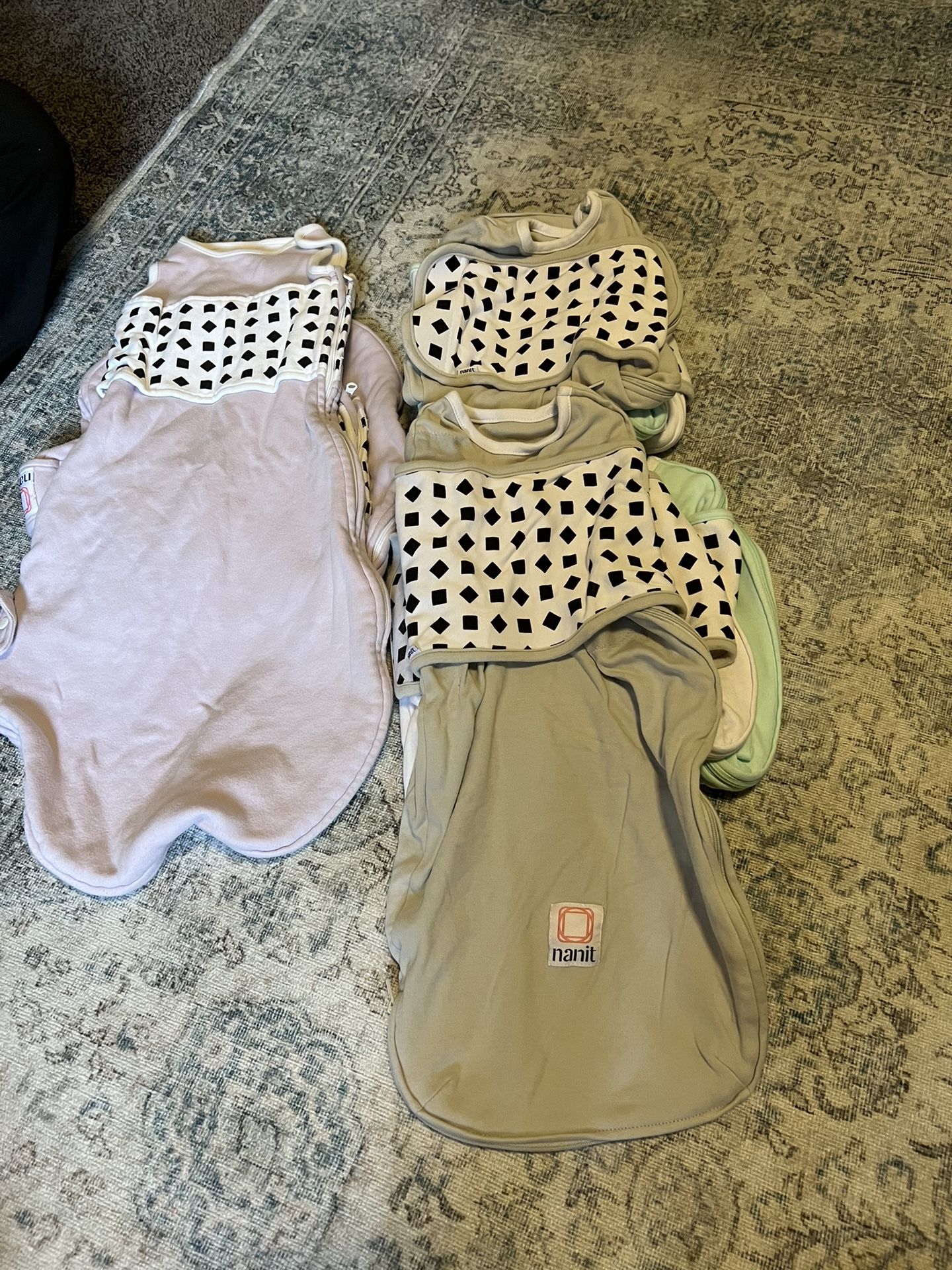 Nanit Sleeping Bags, Swaddles And Breathing Band