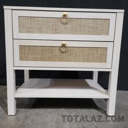 Nightstand Boho with 2 Drawers
