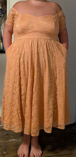 Torrid Midi Skater dress With Pockets