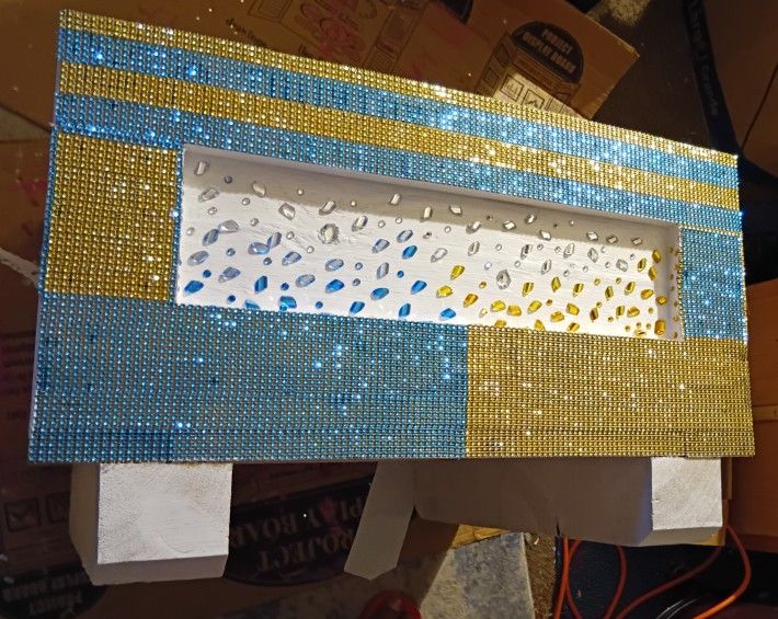 Bling Bling Custom Whelping-Dog Bed/End Table