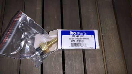 Mercedes-Benz Coolant Temperature Sensor (1 Pin) - 00(contact info removed)7 - Genuine Mercedes