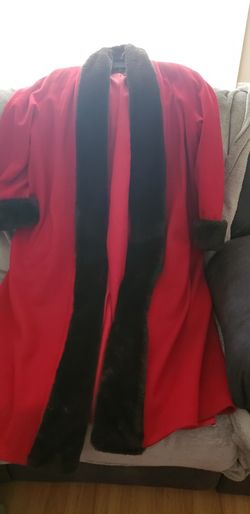 Faux Fur Lined Women's Coat
