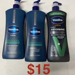 Vaseline Men Lotion Bundle