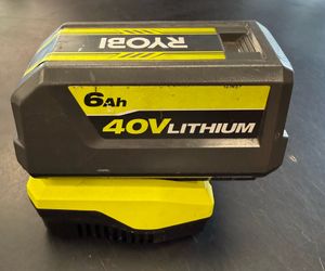 Ryobi battery and charger