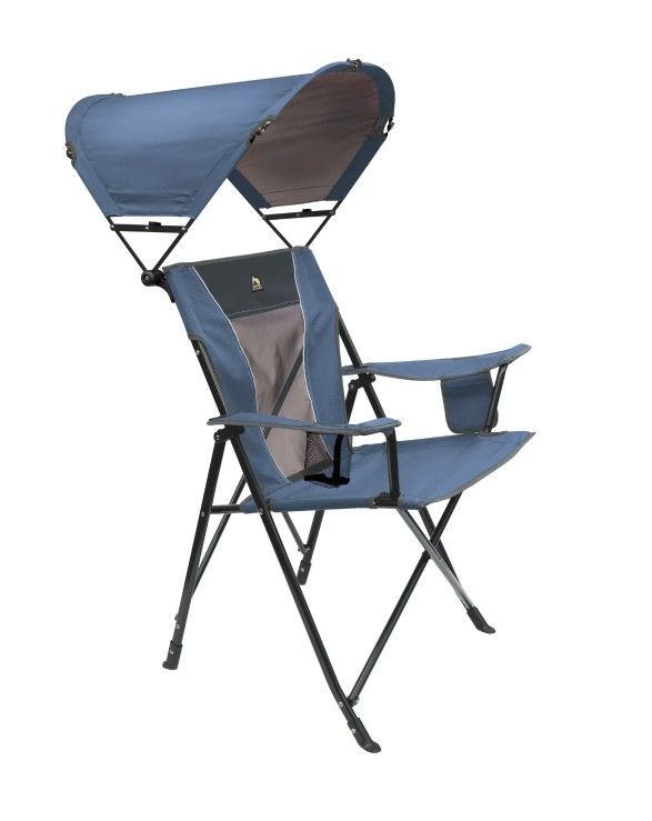 GCI Outdoor SunShade Comfort Pro Portable Folding Canopy Chair