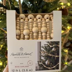 Bead Garland Christmas New In Box 