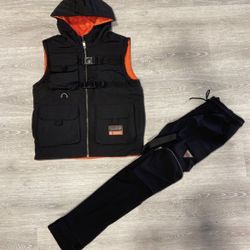 Black Vest Black Pants