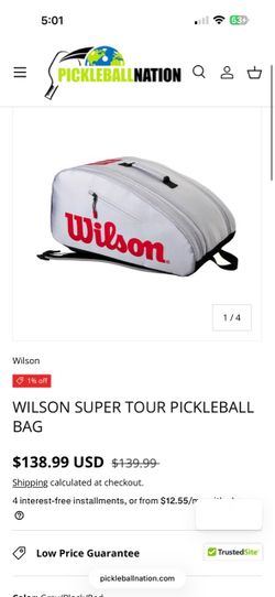 Wilson pickleball backpack