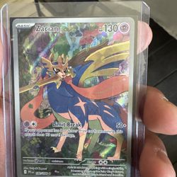 Zacian 100/094 – Illustration Rare – Paldean Fates – Pokémon – NM