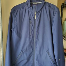 Navy Jacket W Fleece Lining XL