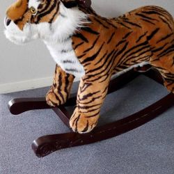 CHILDREN'S ROCKING TIGER