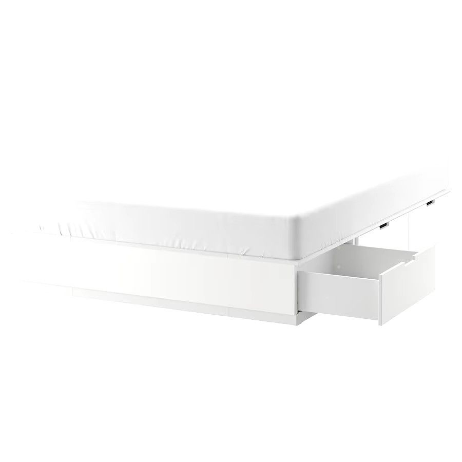 IKEA Nordli Queen Bed Frame With Storage + Brimnes Headboard - DISASSEMBLED