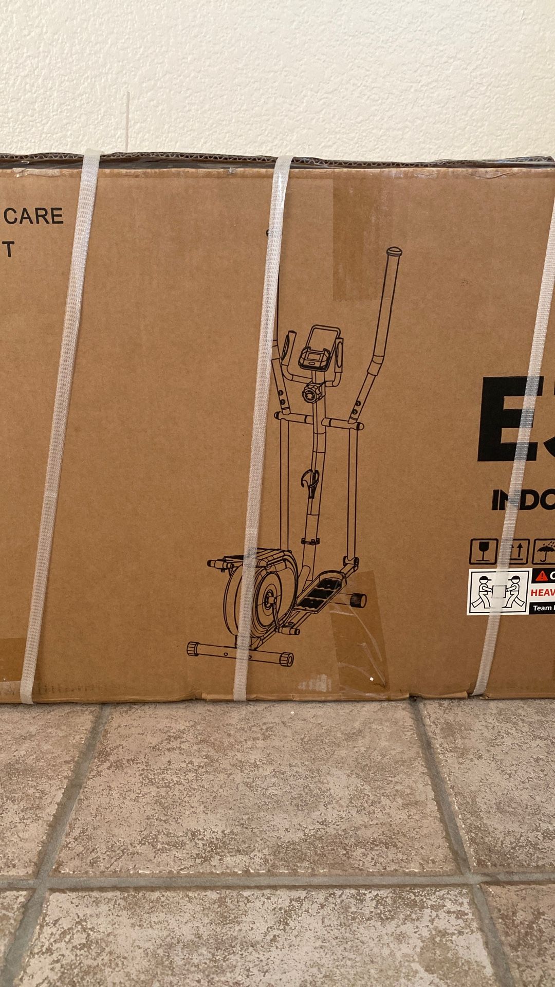 Pooboo Elliptical Stationary Machine