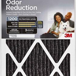 3M Filtete Home Odor Filter 4Pck - 14x20x1 