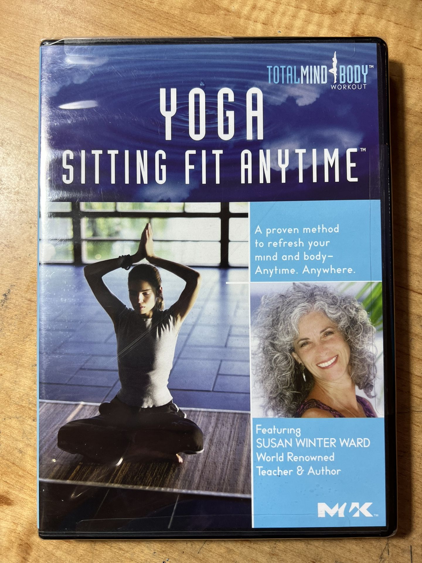 Yoga: Sitting Fit Anytime - Susan Winter Ward - NEW SEALED DVD