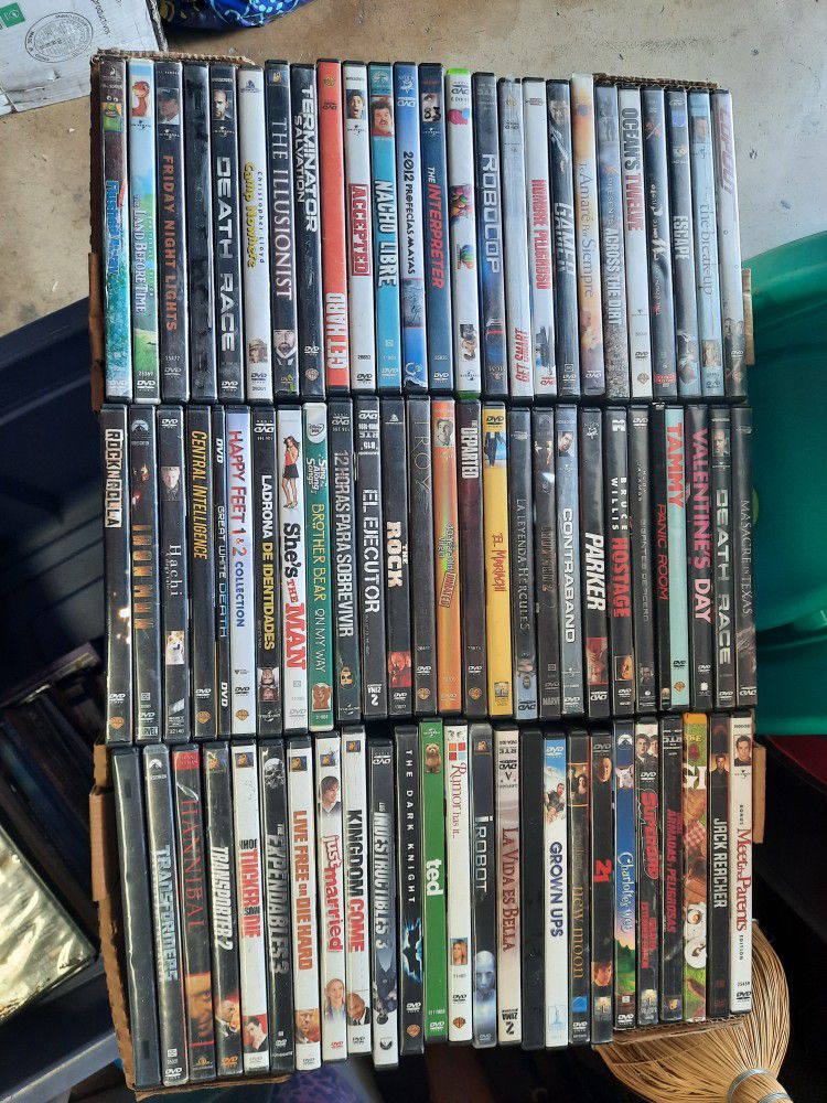 Movies Mix  0.50 each 