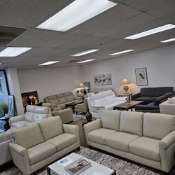 100% Leather Sofa - Kared 