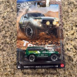 Hot Wheels Silver Series Toyota Land Cruiser 80