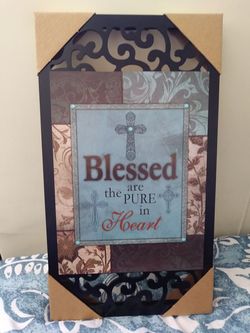 Blessed inspiration wall decor