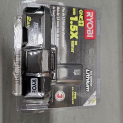 New In Plastic Ryobi P190 2AH Battery For One+