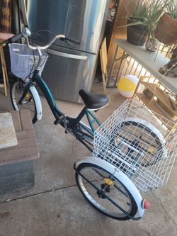 Adult Tricycle with Basket