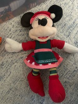 Disney Minnie Mouse Christmas Plush Toy