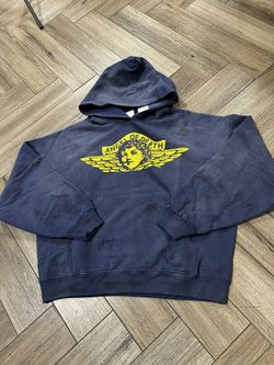 Saint Laurent Navy Blue Hoodie