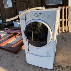 Kenmore Tall  Front Load Washer With Under Storage 