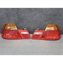 04-06 BMW E46 330Ci CONVERTIBLE SET OF 4 REAR OUTER & INNER TAIL LIGHT LAMP OEM