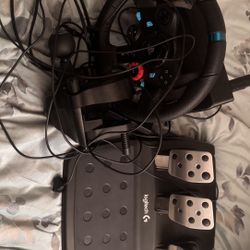 Logitech G29 Wheel, Pedals And Shifter 