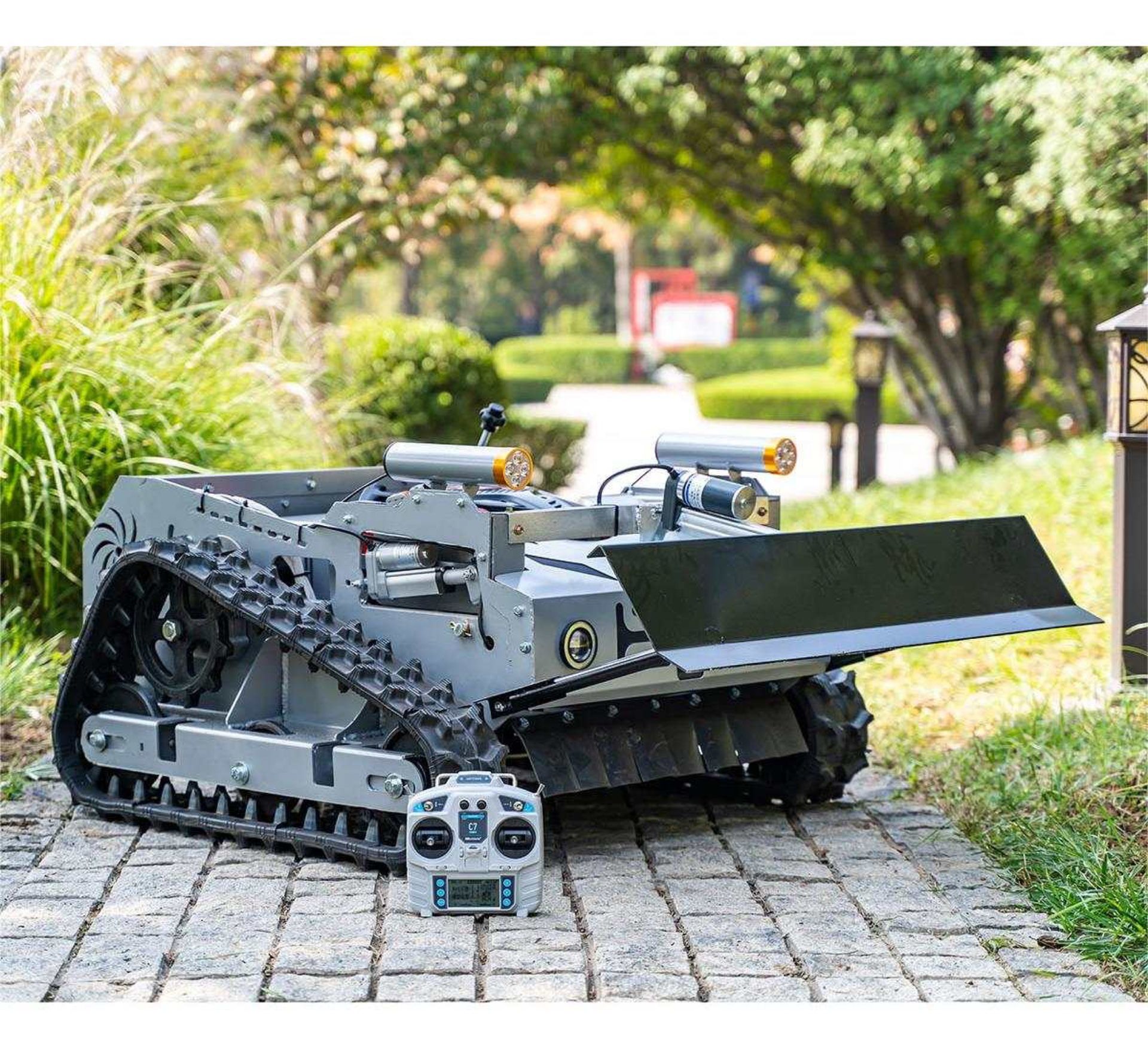 Remote Snow Plow Robot GBR Global