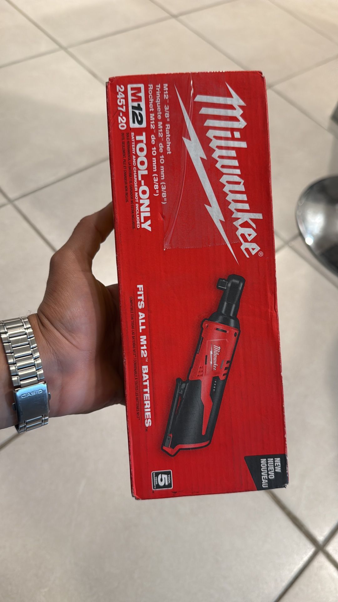 Milwaukee M12 Ratchet (only Tool)
