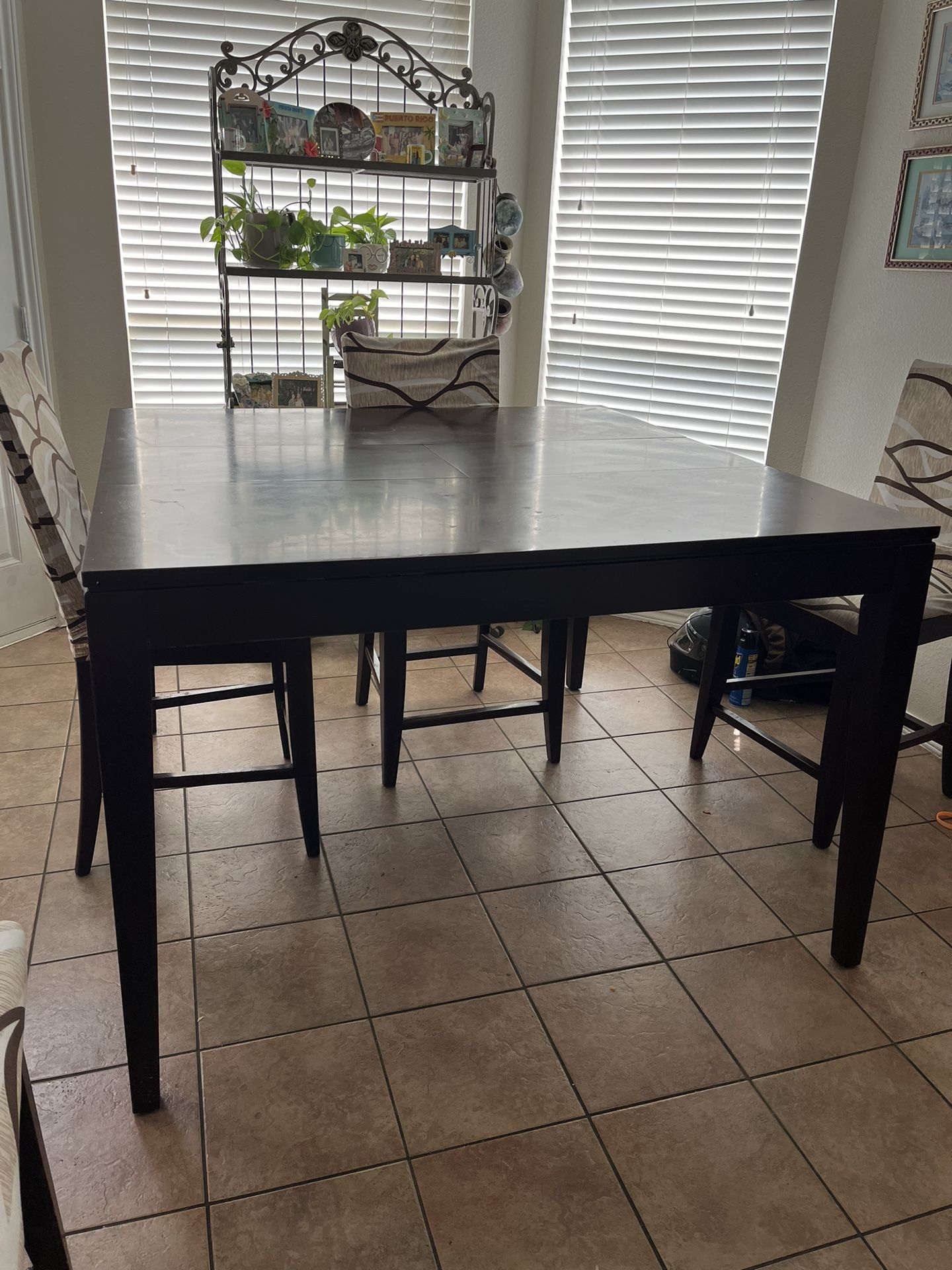 Counter High Dining Room Table -expandable