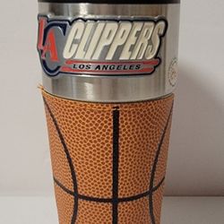 LOS ANGELES CLIPPERS HIGH QUALITY POPULAR DESIGN BASKETBALL BASE COVER PEWTER LOGO CUP