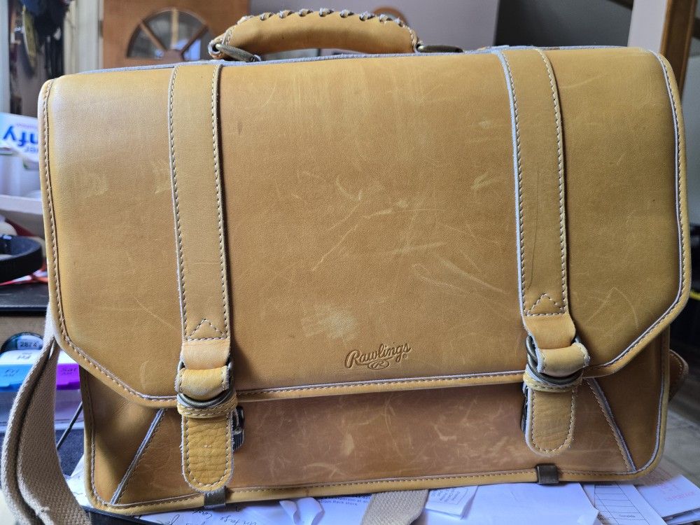Rawlings Baseball Glove Leather Briefcase