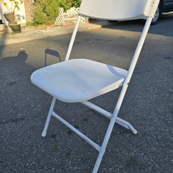 Used Plastic Folding Chairs – Great for Parties or Everyday Use! $8
