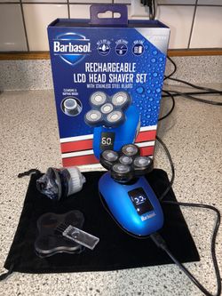 New - Barbasol Head Shaver