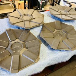 Various Tesla Cybertruck Accessories 