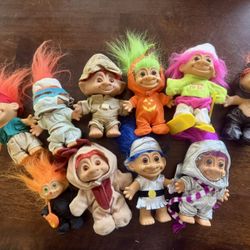 10 Vintage Russ Dolls