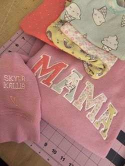 Mama Keepsake Sweatershirt Christmas Gift Personalized