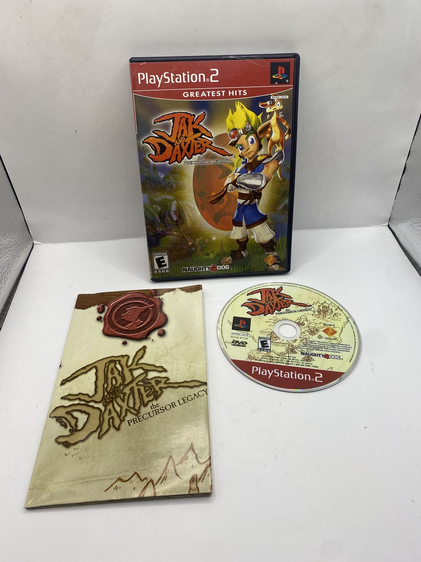 Jak and Daxter: The Precursor Legacy (PS2, PlayStation 2) Complete CIB TESTED