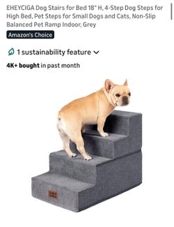 EHEYCIGA new dog stairs 4 step