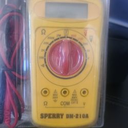 A.W. Sperry  Brand # DM-210A Meter