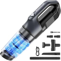 Handheld Vacuum Cordless 1.1 Pounds Car Vac 10000PA Hand Held Vacuums 4-in-1 Hand Vac Cordless Rechargeable HEPA Filter Large Capacity Dust Cup for Ca