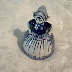 Dutch Porcelain Doll From Delft 