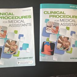 Clinical Procedures For Medical assistants Book And Study Guide 