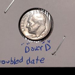 1980 D Error Dime