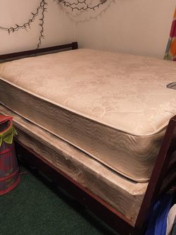 Queen bed
